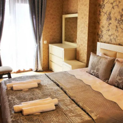 Отель Qeroli Appartment in the center in Avlabari Апартаменты с различными типами кроватей