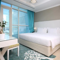 Отель Jannah Marina Bay Suites Апартаменты с различными типами кроватей фото 3