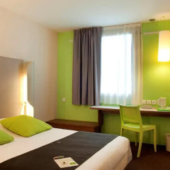 Отель Campanile Roissy - Aéroport CDG - Le Mesnil Amelot 3* Улучшенный номер с различными типами кроватей фото 5