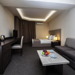 Отель Aviatrans 4* Семейный номер Делюкс разные типы кроватей фото 2