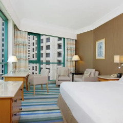 Отель Hilton Dubai Jumeirah 5* Представительский люкс с различными типами кроватей фото 2