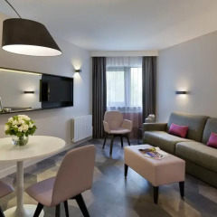 Отель Citadines Trocadéro Paris 3* Студия Делюкс с различными типами кроватей фото 5