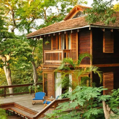 Отель Aqua Wellness Resort 4* Коттедж с различными типами кроватей фото 9
