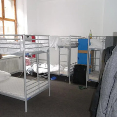 Rixpack Hostel Neukölln Кровать в общем номере с двухъярусной кроватью фото 5