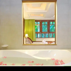 Отель Samui Sense Beach Resort 4* Полулюкс с различными типами кроватей фото 9