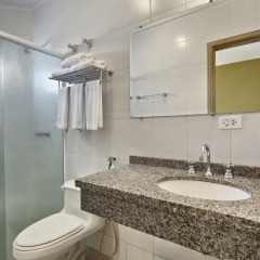 Отель Plaza Ecoresort Capivari Стандартный номер с различными типами кроватей фото 3