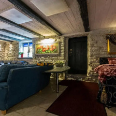 Апартаменты Videviku Villa Apartments Студия Делюкс с различными типами кроватей фото 4