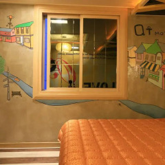 Haeundae Grimm Hotel 2* Номер Делюкс с различными типами кроватей фото 14