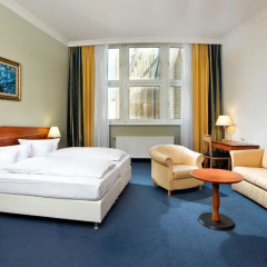 Отель Wyndham Garden Berlin Mitte 4* Стандартный номер с различными типами кроватей фото 7