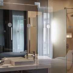 Отель Pullman Riga Old Town Улучшенный номер с различными типами кроватей фото 12
