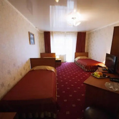 Гостиница Плаза 4* Номер Делюкс разные типы кроватей фото 4