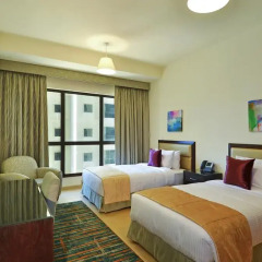 Апарт-Отель Roda Amwaj Suites Jumeirah Beach Residence 4* Апартаменты с различными типами кроватей фото 5