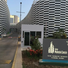 Отель Suites Malecon Cancun вид на фасад фото 3