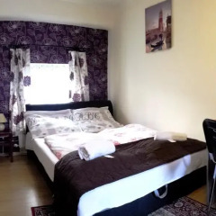 Отель Garden House 2* Стандартный номер с двуспальной кроватью фото 5