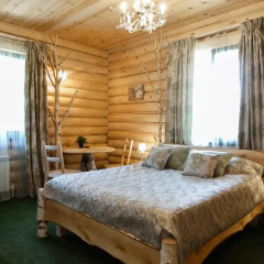 Hotel LogHouse Стандартный номер двуспальная кровать фото 28