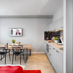 Апартаменты Mloft Apartments Munchen Мюнхен в номере