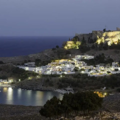 Отель Villa Lindos Muse пляж