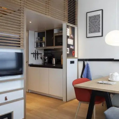 Отель Zoku Amsterdam 4* Апартаменты с различными типами кроватей фото 8