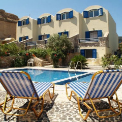 Отель Karterados Beach Apartments Греция, Остров Санторини - отзывы, цены и фото номеров - забронировать отель Karterados Beach Apartments онлайн бассейн фото 2