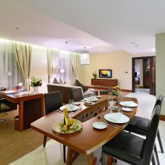 Millennium Plaza Hotel 5* Представительский люкс с различными типами кроватей фото 4