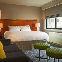 Отель Courtyard by Marriott New York City Manhattan Fifth Avenue Стандартный номер с различными типами кроватей фото 5