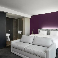 Отель INNSIDE By Meliá Manchester Улучшенный номер с различными типами кроватей фото 3
