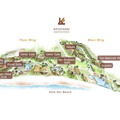 Отель Katathani Phuket Beach Resort 5* Люкс Премиум с разными типами кроватей