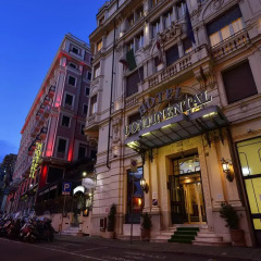 Hotel Continental Genova вид на фасад фото 2
