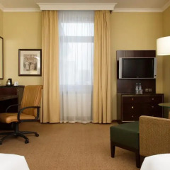 Гостиница Hilton Москва Ленинградская 5* Представительский номер с различными типами кроватей фото 8
