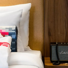 Отель Aloft Brussels Schuman 3* Номер Savvy с 2 отдельными кроватями фото 3