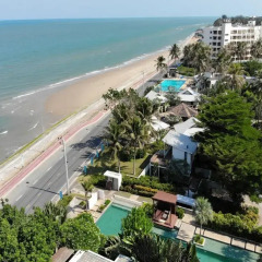 Отель Pranaluxe Pool Villa Holiday Home Таиланд, Пак-Нам-Пран - отзывы, цены и фото номеров - забронировать отель Pranaluxe Pool Villa Holiday Home онлайн пляж фото 2