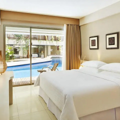 Отель Four Points By Sheraton Bali, Kuta 4* Номер Делюкс с различными типами кроватей фото 5