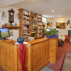 Отель Pension Villa Claudia Augusta Горнолыжный курорт Ортлер интерьер отеля