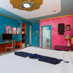 Barefoot Hotel Kalim Beach Front 3* Номер Делюкс с двуспальной кроватью фото 10