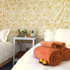 Отель Casa Canario Bed & Breakfast 2* Улучшенный семейный номер с двуспальной кроватью фото 9