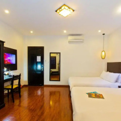 Отель Riverside Impression Homestay Villa 3* Номер Делюкс с 2 отдельными кроватями фото 10