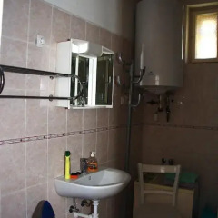 Отель Miskolctapolca Apartman Венгрия, Силвашварад - отзывы, цены и фото номеров - забронировать отель Miskolctapolca Apartman онлайн ванная