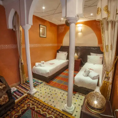 Отель Dar Ikalimo Marrakech 3* Улучшенный номер с различными типами кроватей фото 8