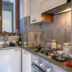 Отель Adriano 3* Апартаменты с различными типами кроватей фото 7