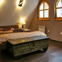 Отель Apartamenty Widokowy Tatry Zakopane Косцелиско комната для гостей фото 3