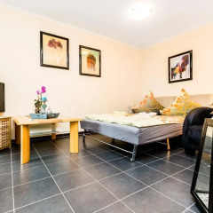 Апартаменты Design Apartment in Köln mit Terrasse Кёльн комната для гостей фото 4