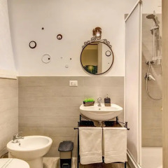 Отель Roma Flaminio Apartment Италия, Рим - отзывы, цены и фото номеров - забронировать отель Roma Flaminio Apartment онлайн ванная фото 2
