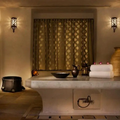 Отель Sharq Village & Spa сауна