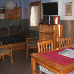 Отель Ferienhaus im Palmengarten Макканьо в номере