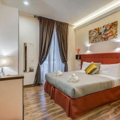 Отель LHR - Coliseum B&B 3* Стандартный номер с различными типами кроватей фото 6