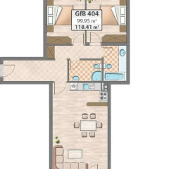 Апартаменты Golf Apartments Апартаменты фото 6