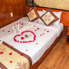 Отель Halong Fantasea Cruise 3* Номер Делюкс с двуспальной кроватью фото 6