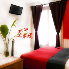 Отель Hôtel Audran 2* Стандартный номер с различными типами кроватей фото 2