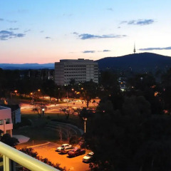 Aria Hotel Canberra балкон