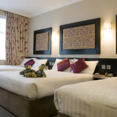 Flannerys Hotel 3* Стандартный семейный номер с различными типами кроватей фото 9